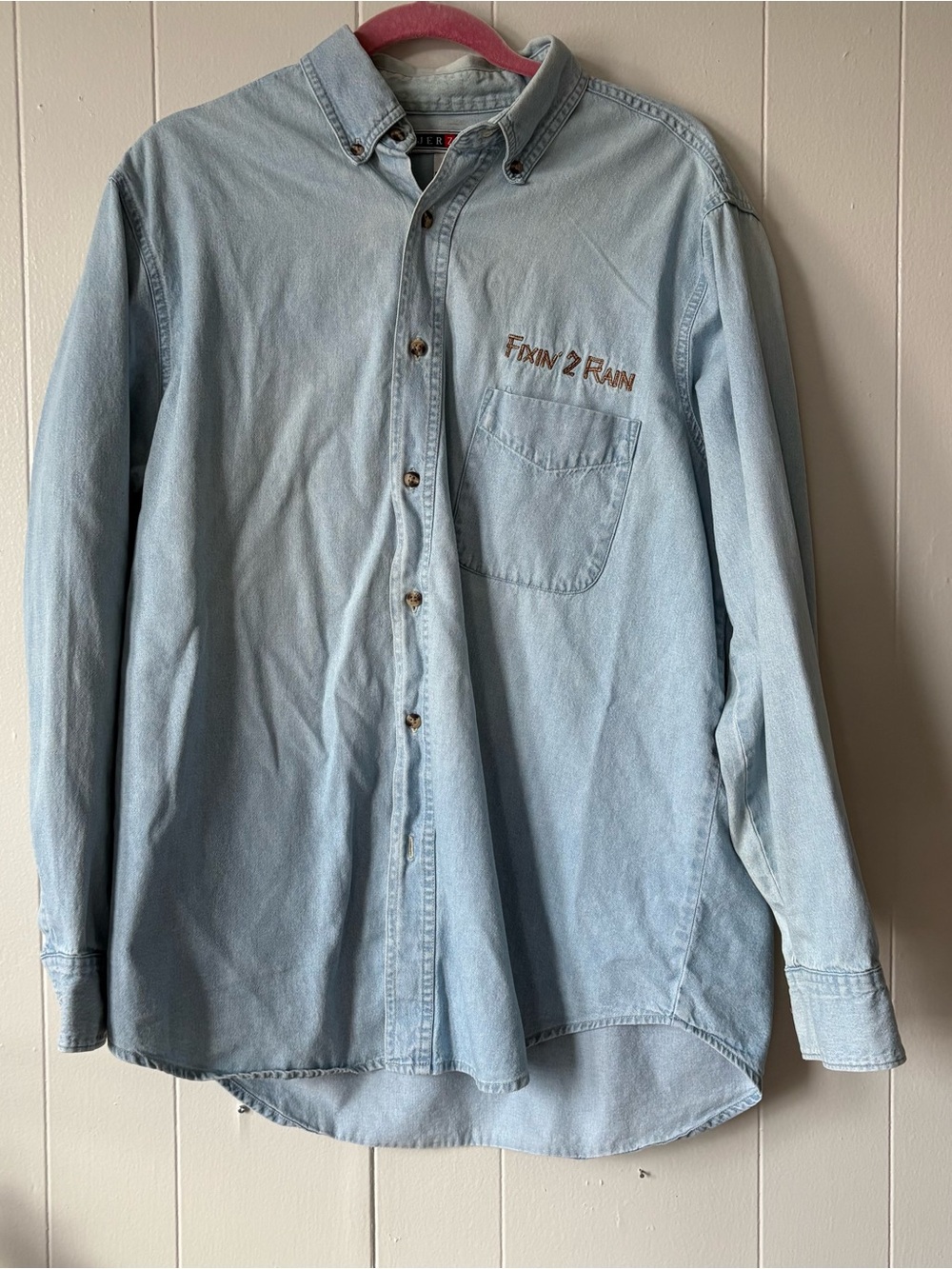 Grateful Dead Upcycled Denim Shirt - Picture 3 of 8
